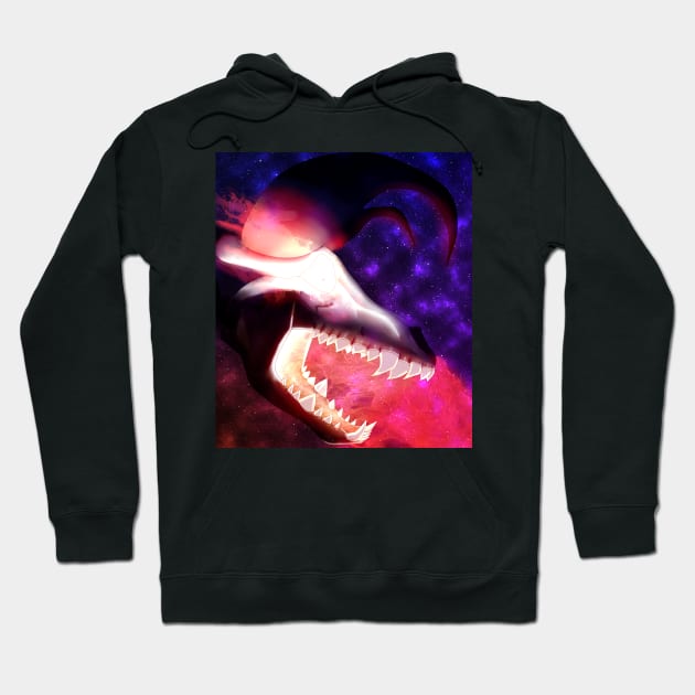 Hellhound Space Hoodie by Bloodfire09